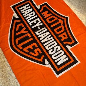 Harley Davidson hundred percent polyester Outdoor flag